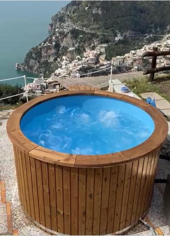 Villa La Tagliata Spectacular Jacuzzi Tub Amazing View And Private Parking Garage Ποζιτάνο Εξωτερικό φωτογραφία